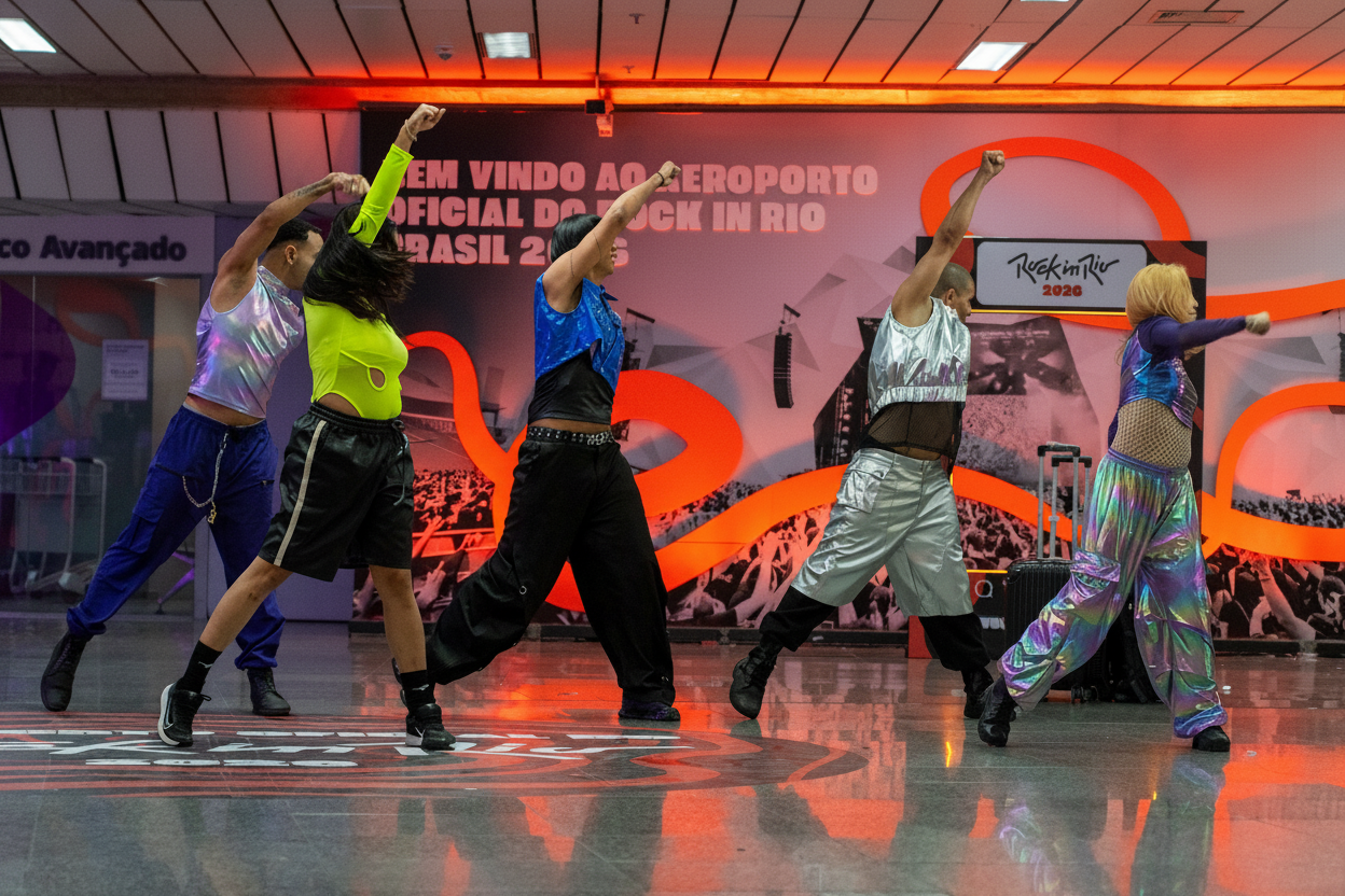 RIOgaleão espera receber 643 mil passageiros durante o Rock in Rio 2026